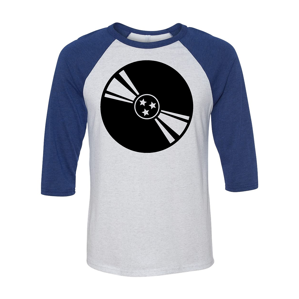 Thumbnail: Tri-Star Vinyl 3/4th Sleeve Baseball Tee
