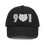 Thumbnail: "901 Grizz Face - White" Distressed Dad Hat
