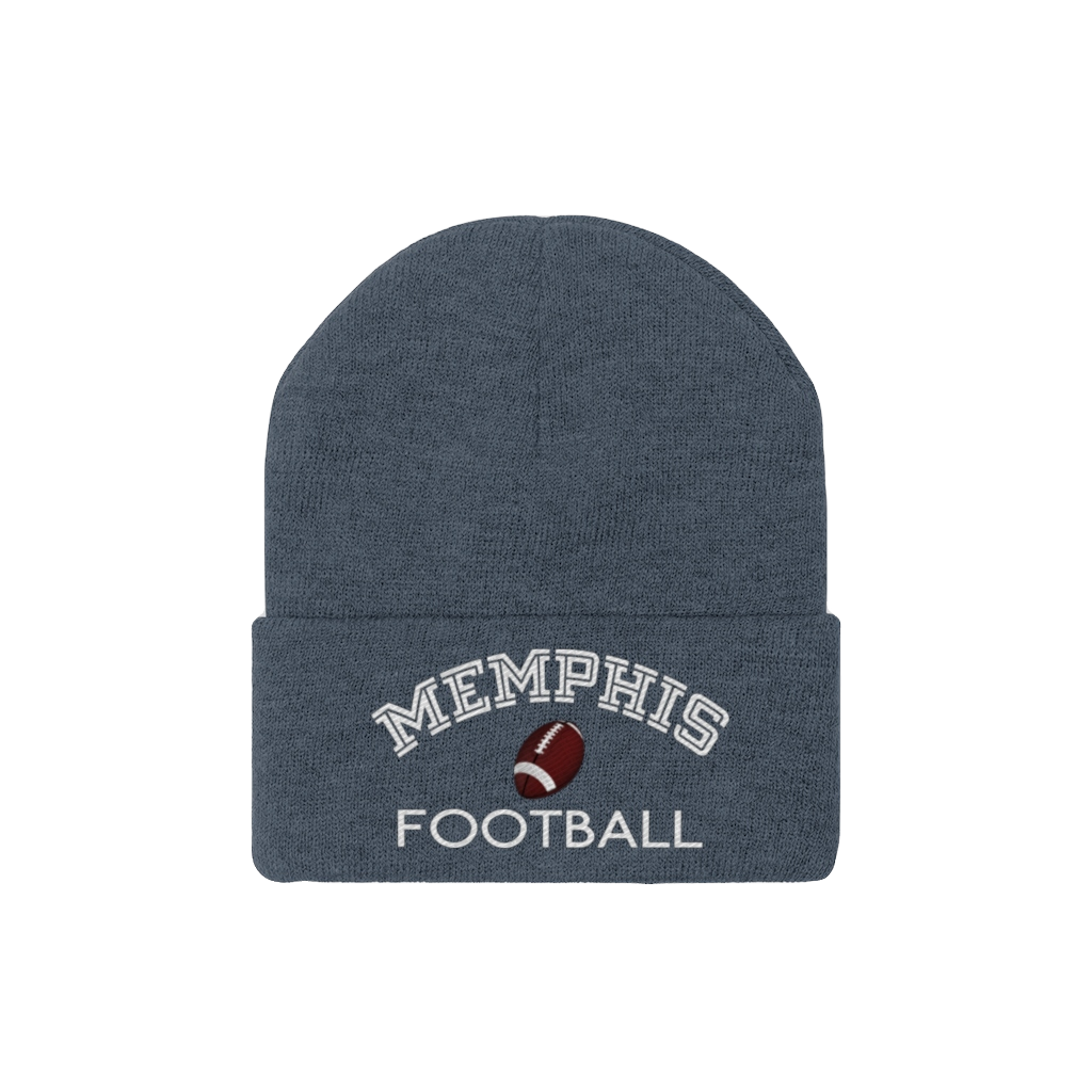 "Memphis Football" Knit Beanie