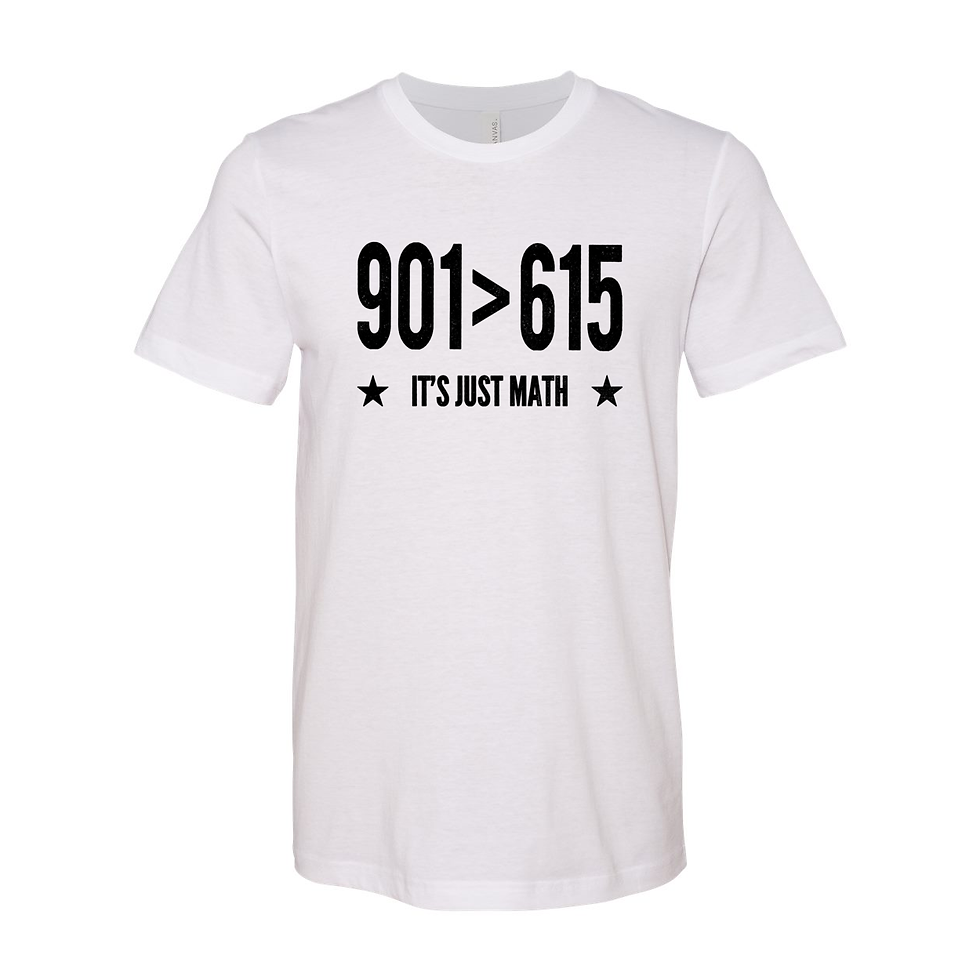 Thumbnail: "901 > 615" Tee - Black or Grey