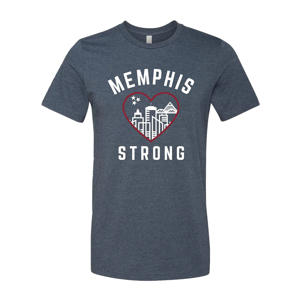 Thumbnail: "Memphis Strong - White" Tee