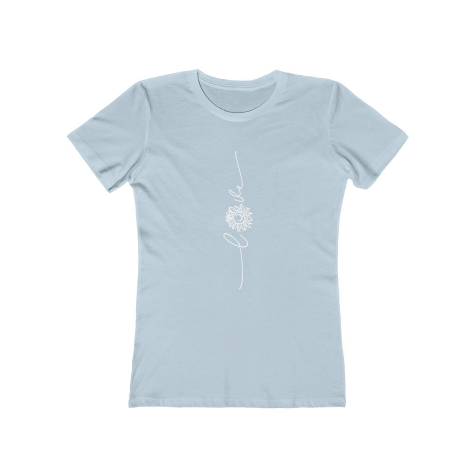 Thumbnail: "Love Flower" Women's The Boyfriend Tee