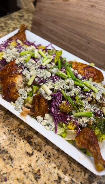 BBQ Chicken SALADWITH Gorgonzola Cheese