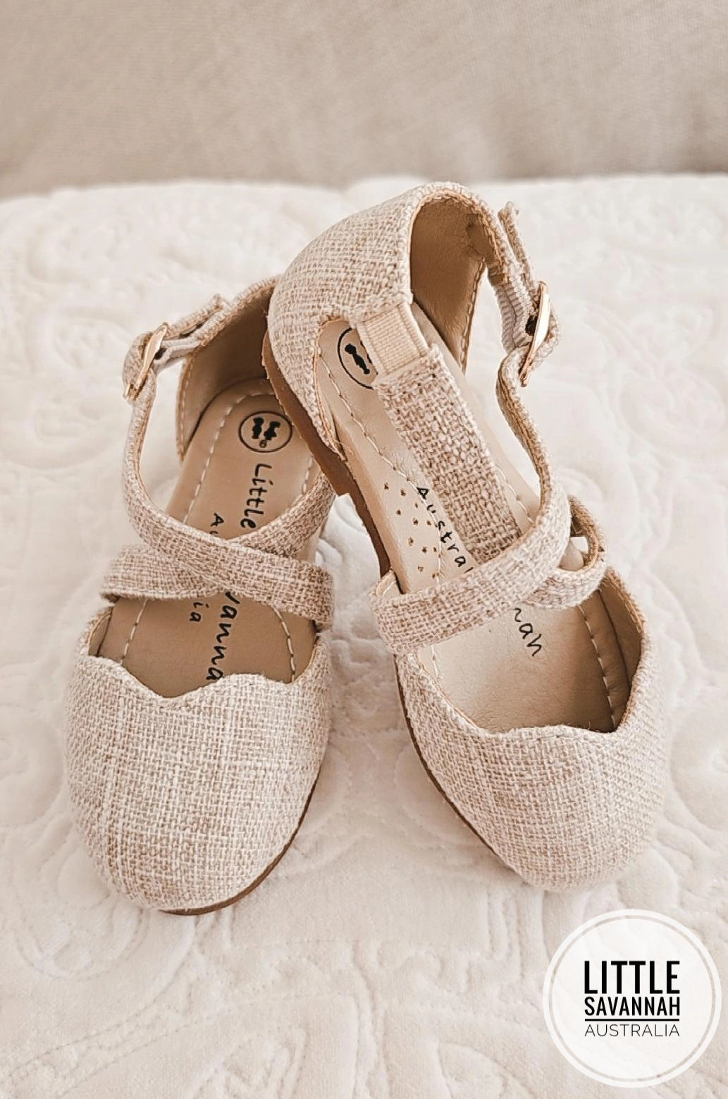 Linen Sandals -'Desert Sand'