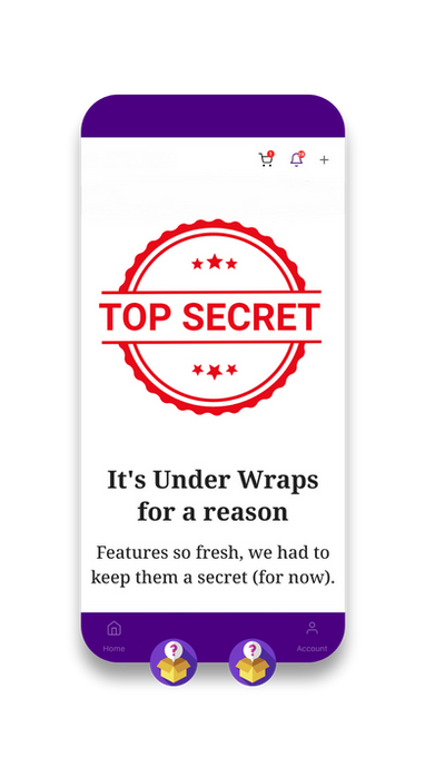 Upcoming features teaser in the Ya’Mar Marketplace app