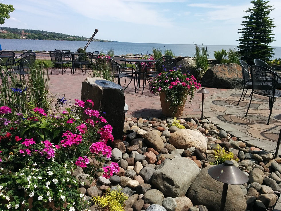 Canal Park Lodge Hotel in Duluth Minnesota on the weekend of Grandma's Marathon