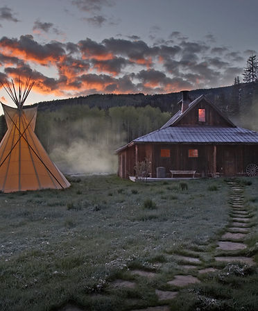 Spa and wellness facilities at luxury mountain resort during fall family trip to Telluride Colorado