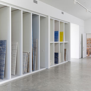 efficient art storage with air flow and easy access