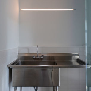 easy access cleaning station