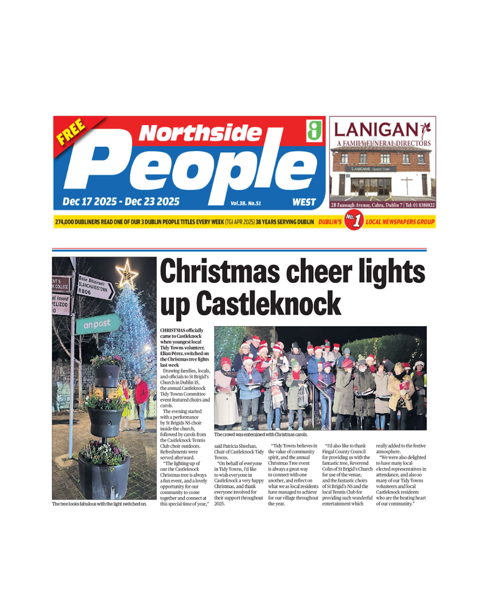 Castleknock Tidy Towns in Northside People 