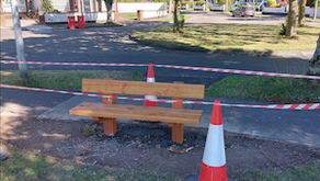 11 benches delivered - August 2022