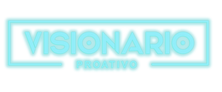 visionario proativo logo e informação qu