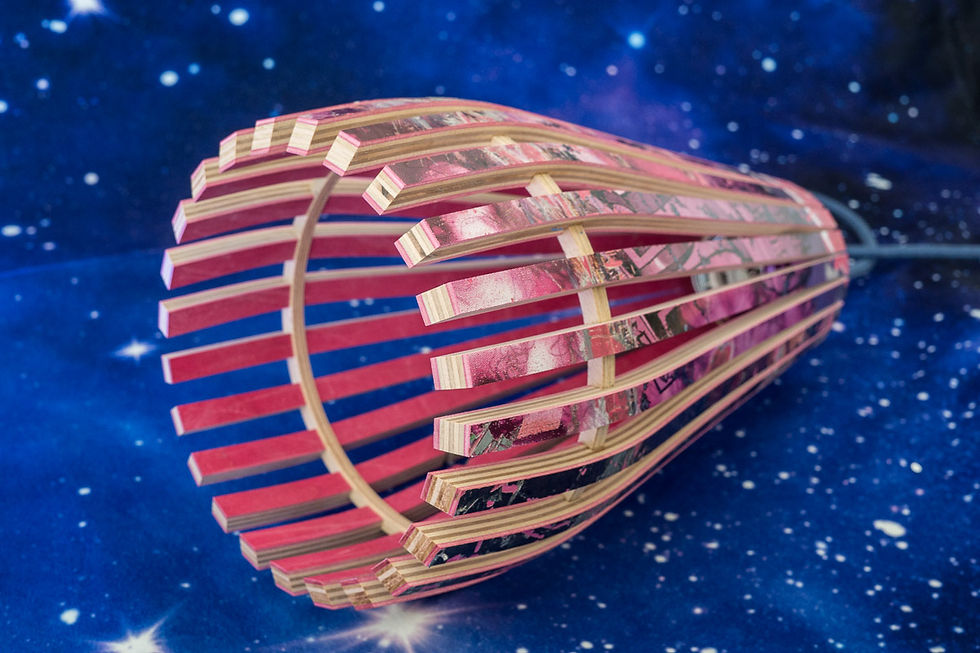 Thumbnail: Pendelleuchte Pink Space