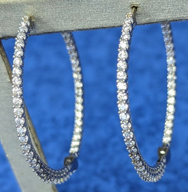 cubic zirconia earrings