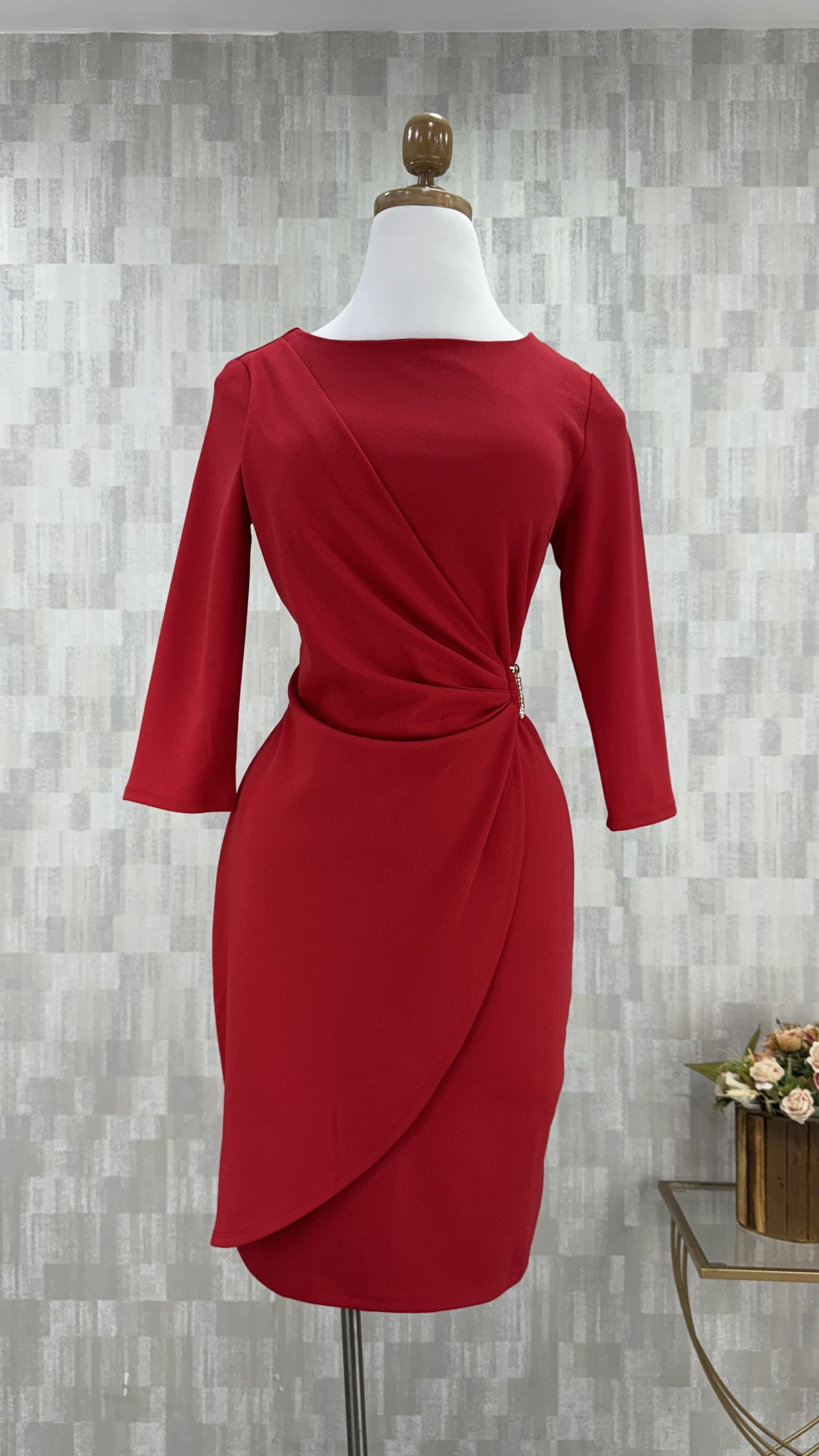 Vestido cruzado