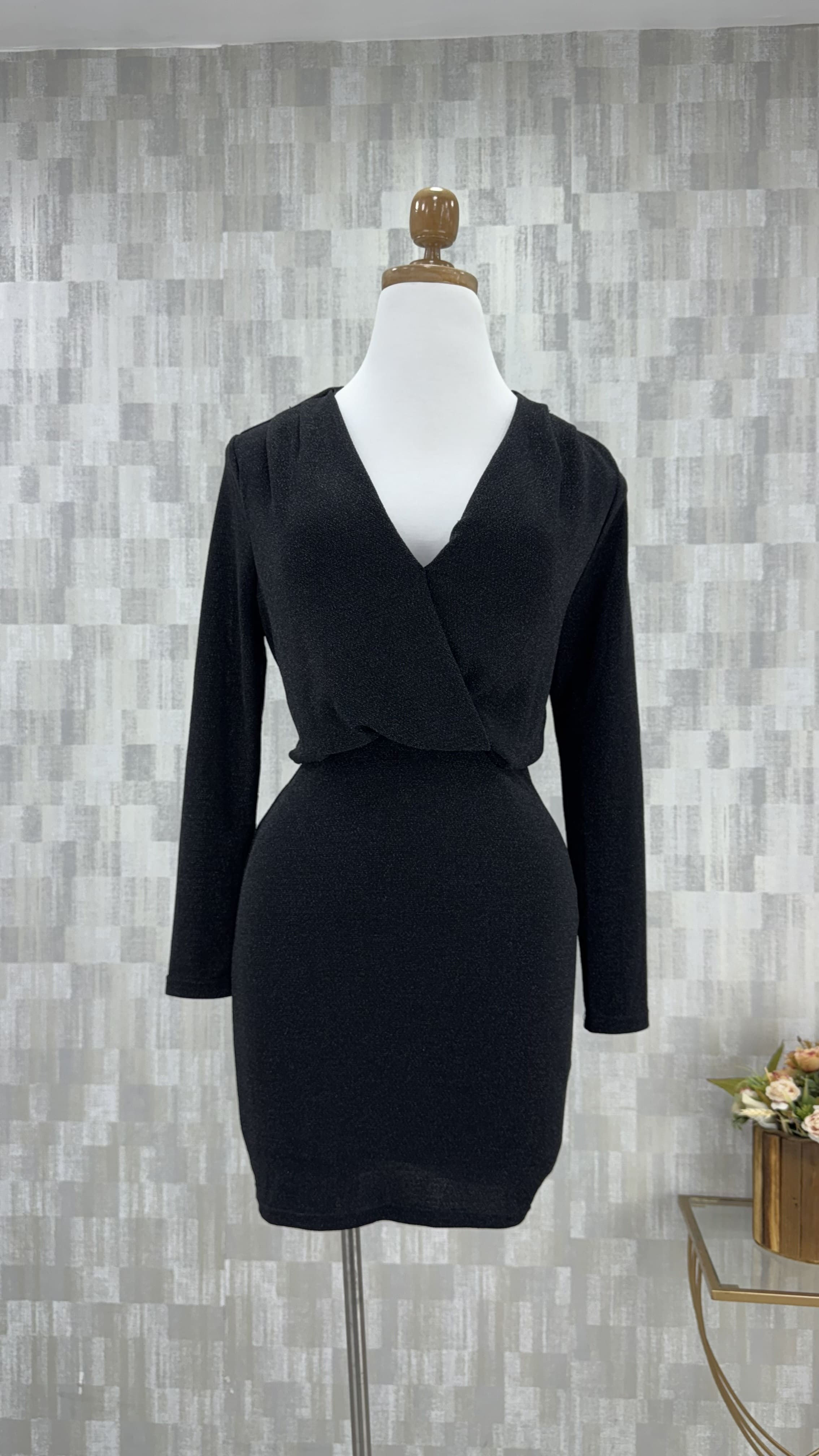 Vestido cruzado
