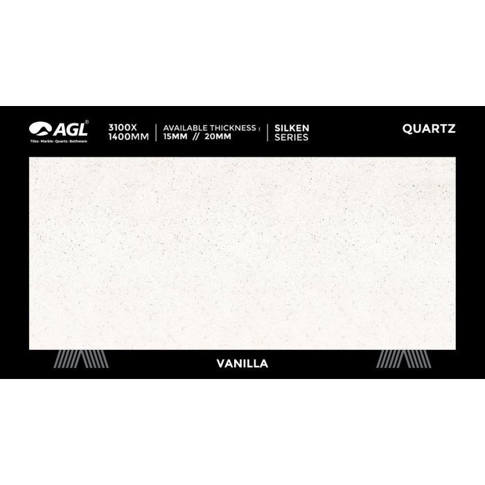 AGL Quartz | Vanilla | Silken Series Slab