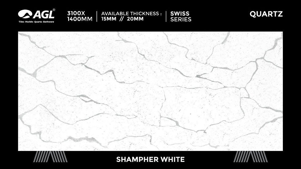 AGL Quartz | Shampher White | Swiss Series Application