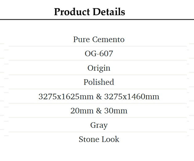 Thumbnail: Specta Quartz | Pure Cemento | Origin Series | Delhi | Gurgaon