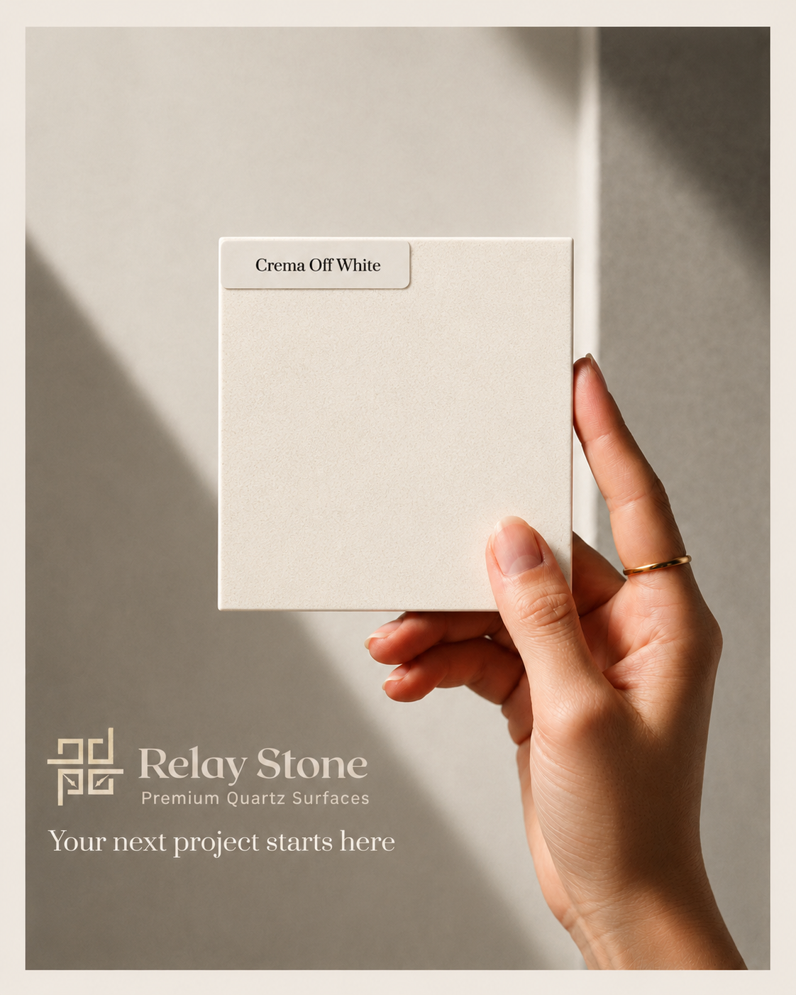 Quartz Stone Supplier quartz stone slab with a polished surface
