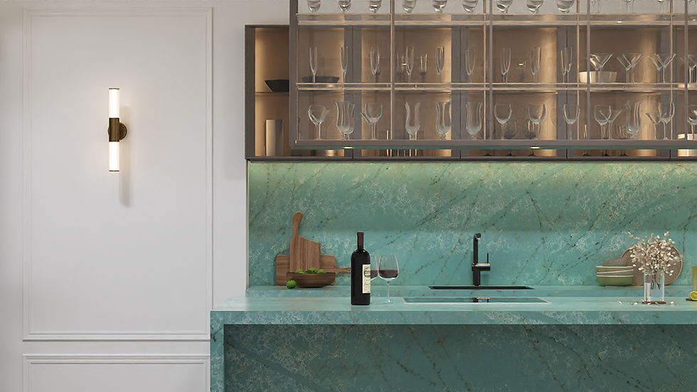 Specta Quartz | Calacatta Emerald | Aura Series | Delhi | Gurgaon