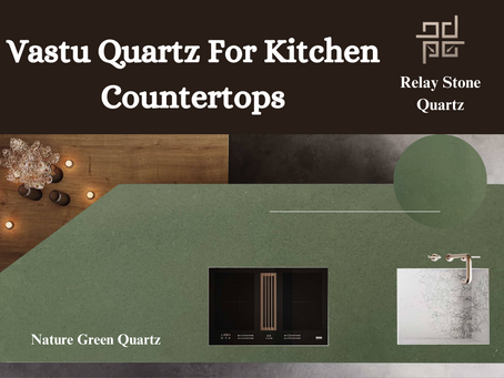 Best Dark Green Quartz For Kitchen Countertops by Relay Stone Quartz