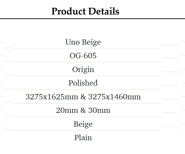 Thumbnail: Specta Quartz | Uno Beige | Origin Series | Delhi | Gurgaon