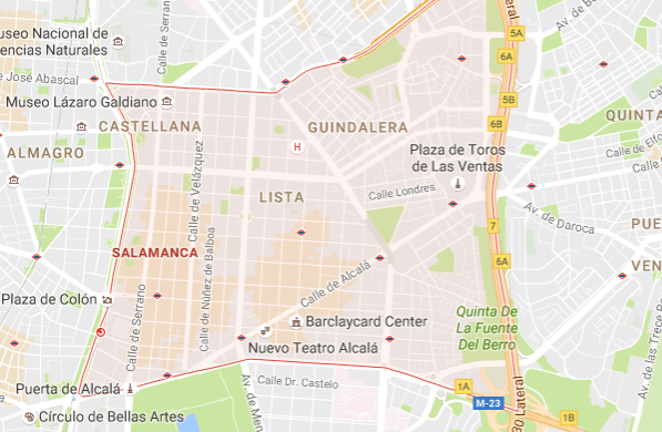 Administración de fincas en Barrio Salamanca