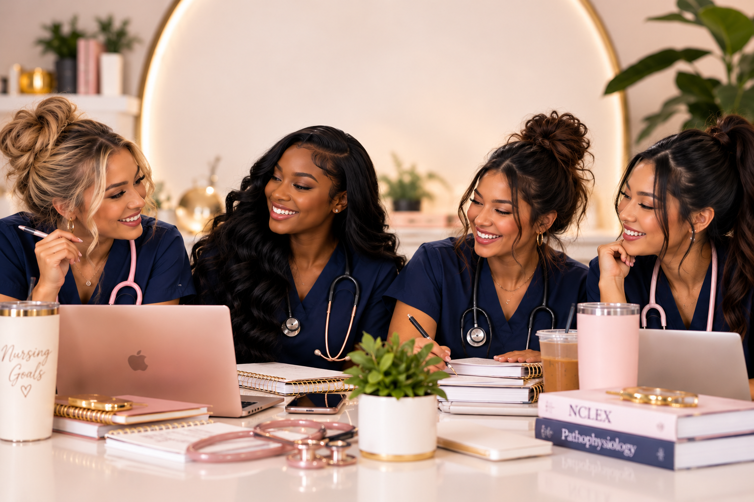 Nurses connecting and learning together