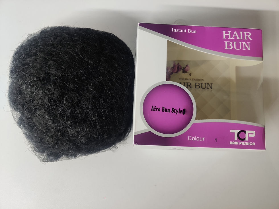 Thumbnail: Top Afro Puff Hair Bun