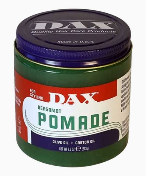 Dax bergamot pomade for styling