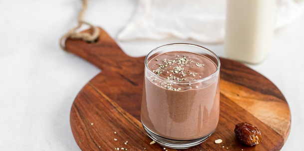 Warm Chocolate Chia Seed Pudding