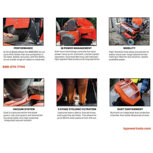 Thumbnail: Masonry Saw Product Sheet