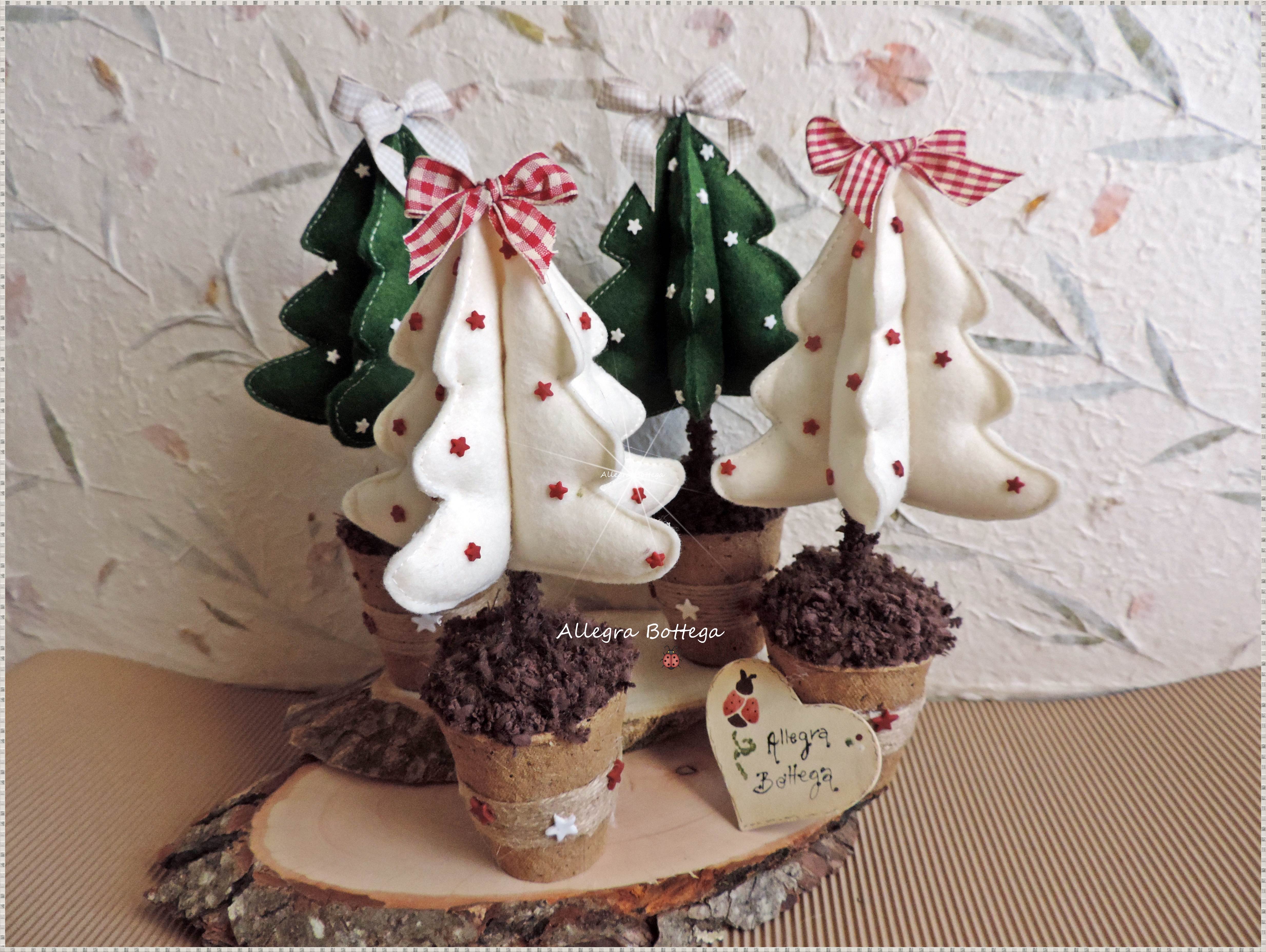 Cocci alberelli di natale