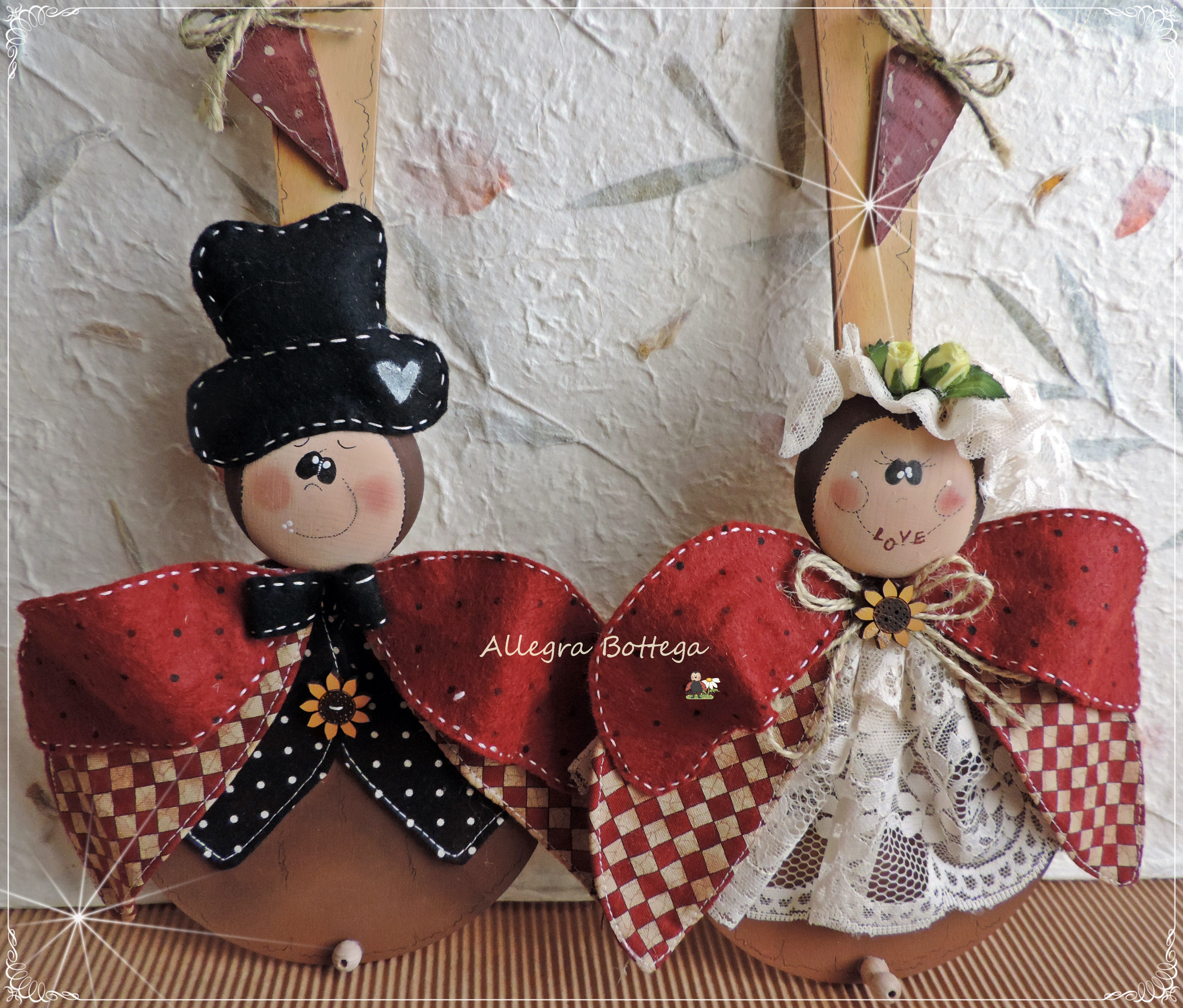 Gli sposini coccinelle