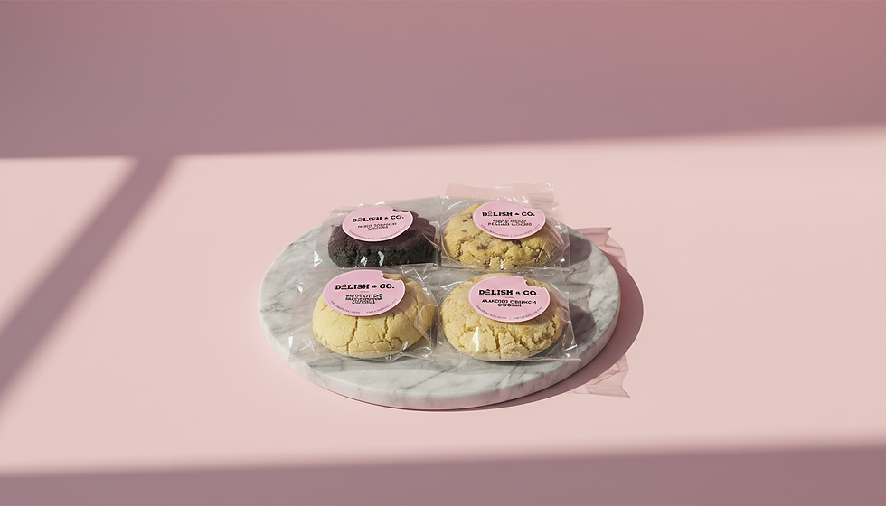 Thumbnail: The Big 4 Monster Cookie Box - 4 cookies