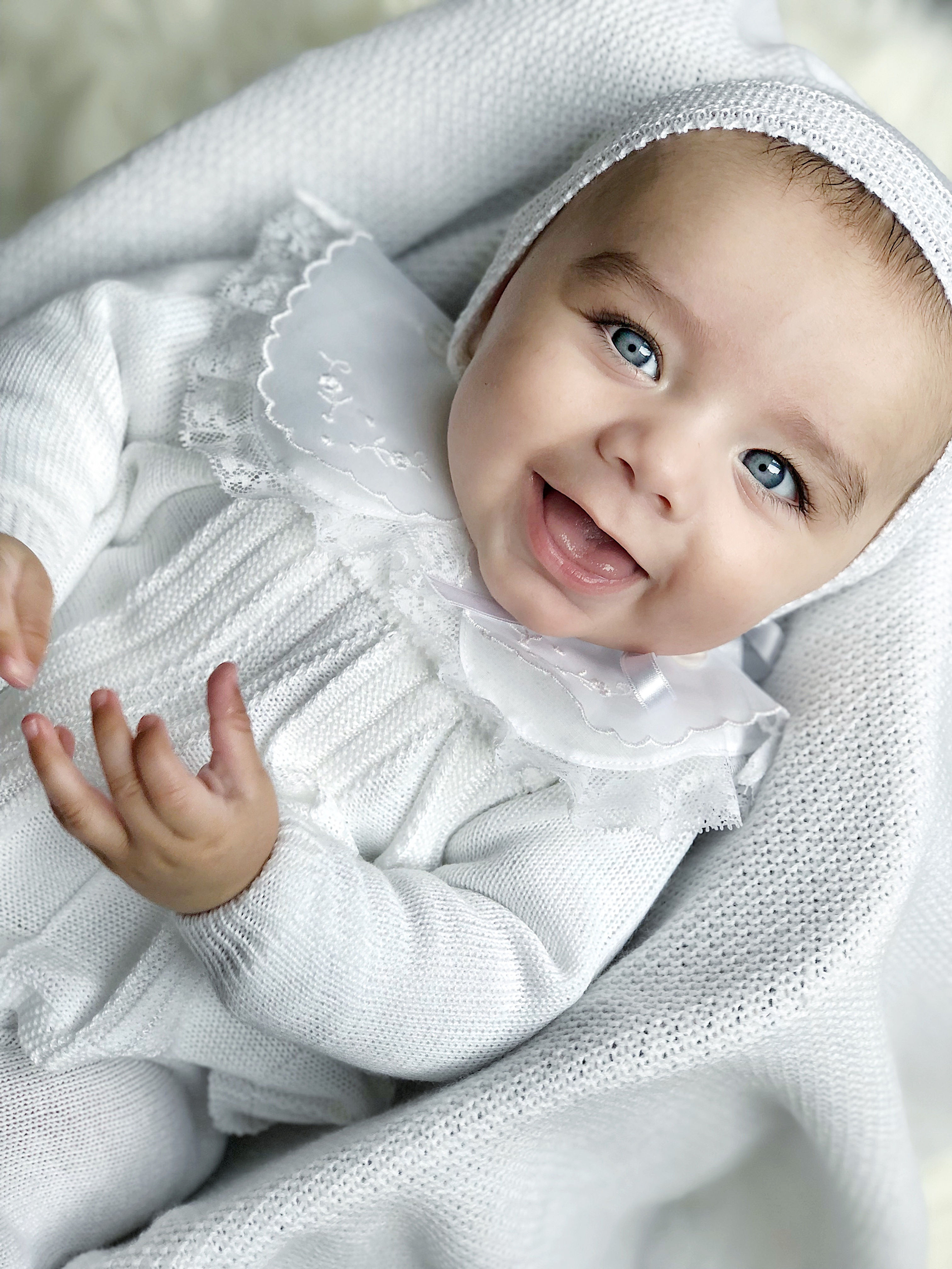 Kylo Rome wearing ‘Anise’ in pure white 