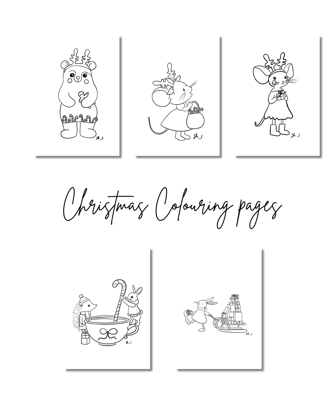 Christmas Colouring Pages