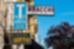A photo of a sign for a tabaccheria.
