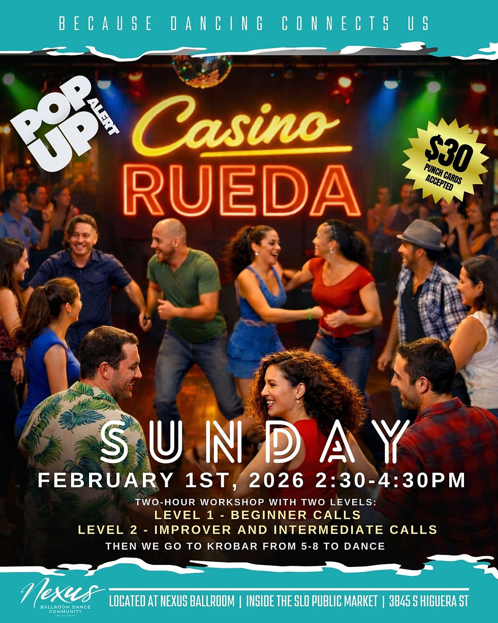 2 LEVEL Casino Rueda Pop-Up Workshop  