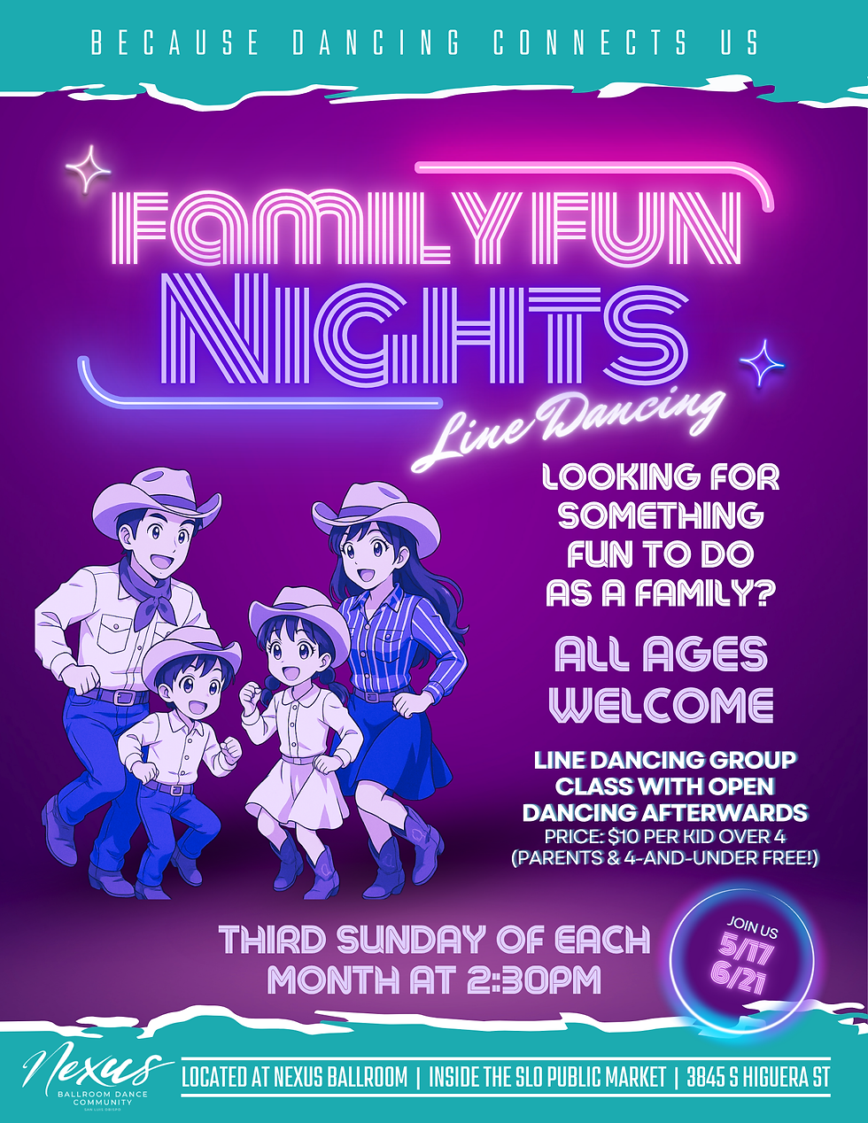 Family Fun Line Dancing