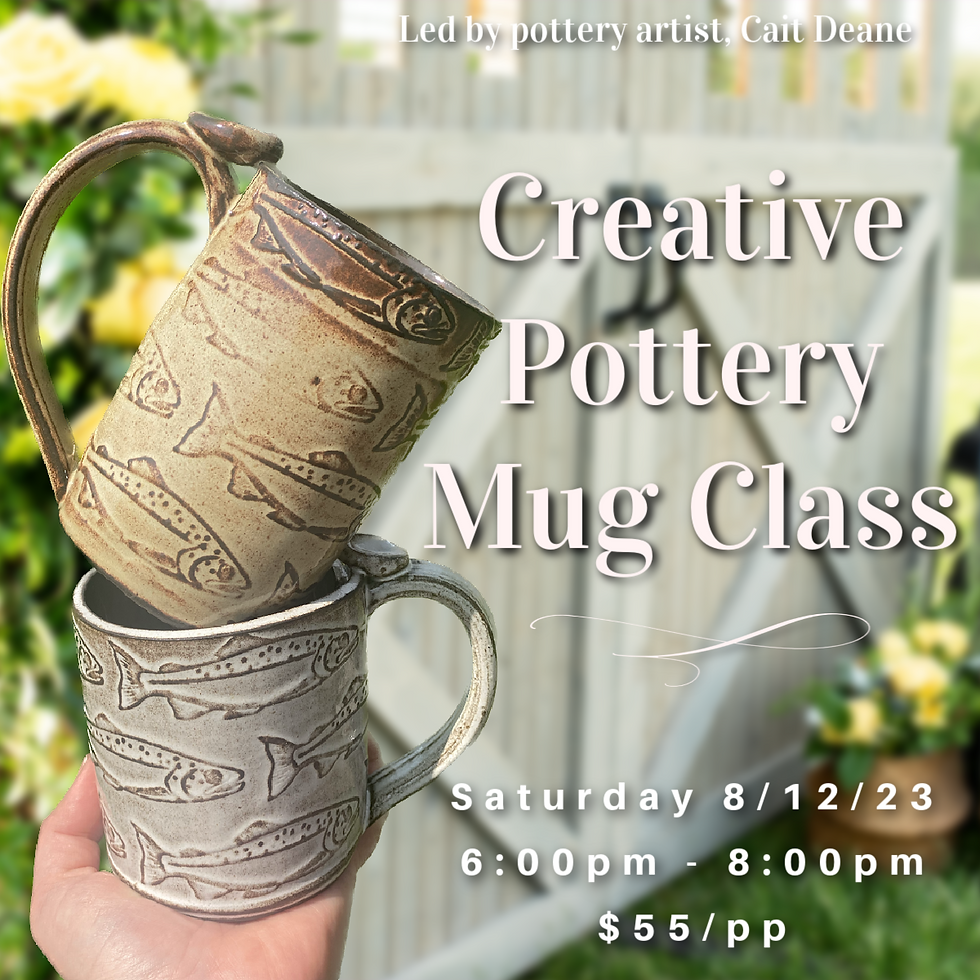 Creative Pottery Mug Class