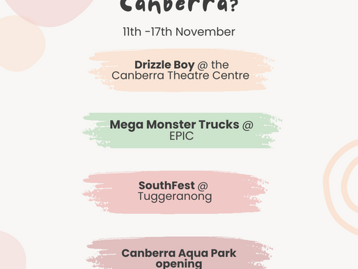 What's on in Canberra This Week?: 11th - 17th November