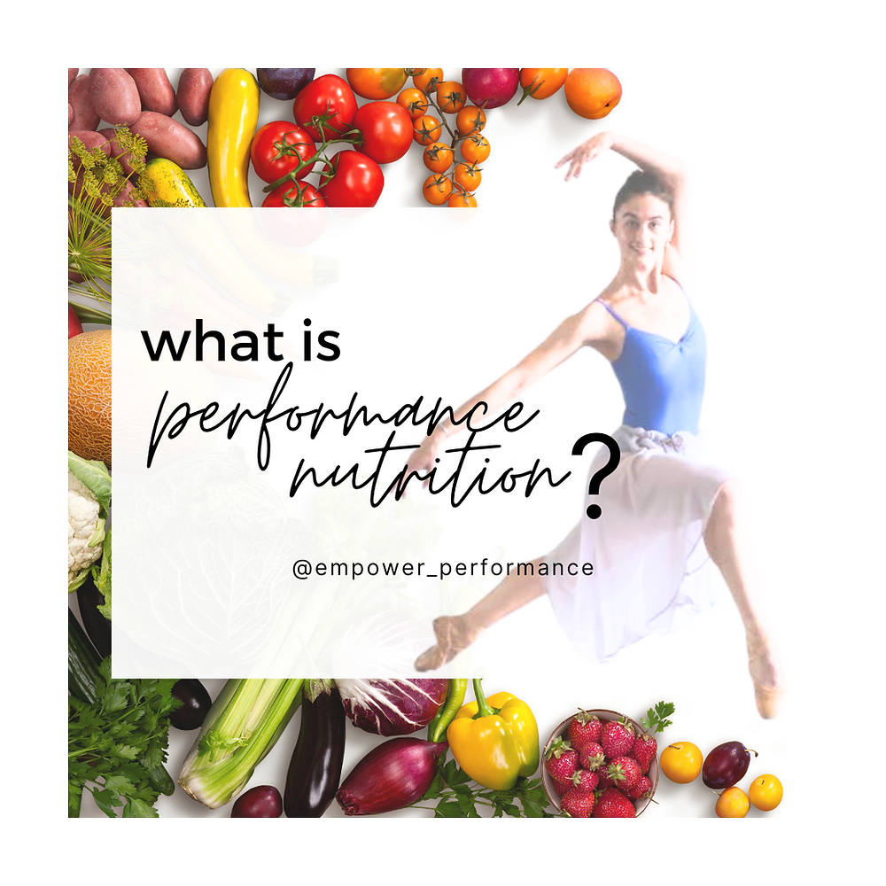 performance nutrition 101