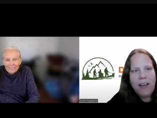 screenshot of Judy and Syren in a web conference