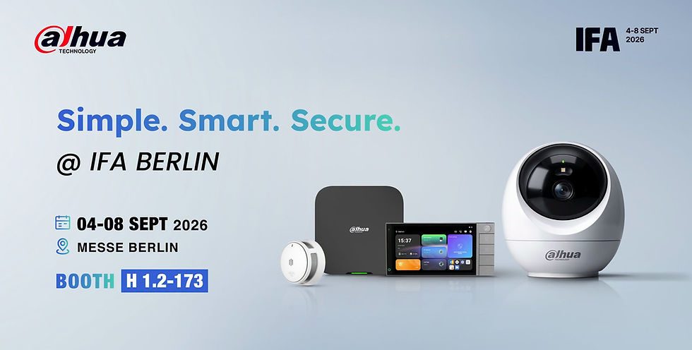 Dahua at IFA 2026