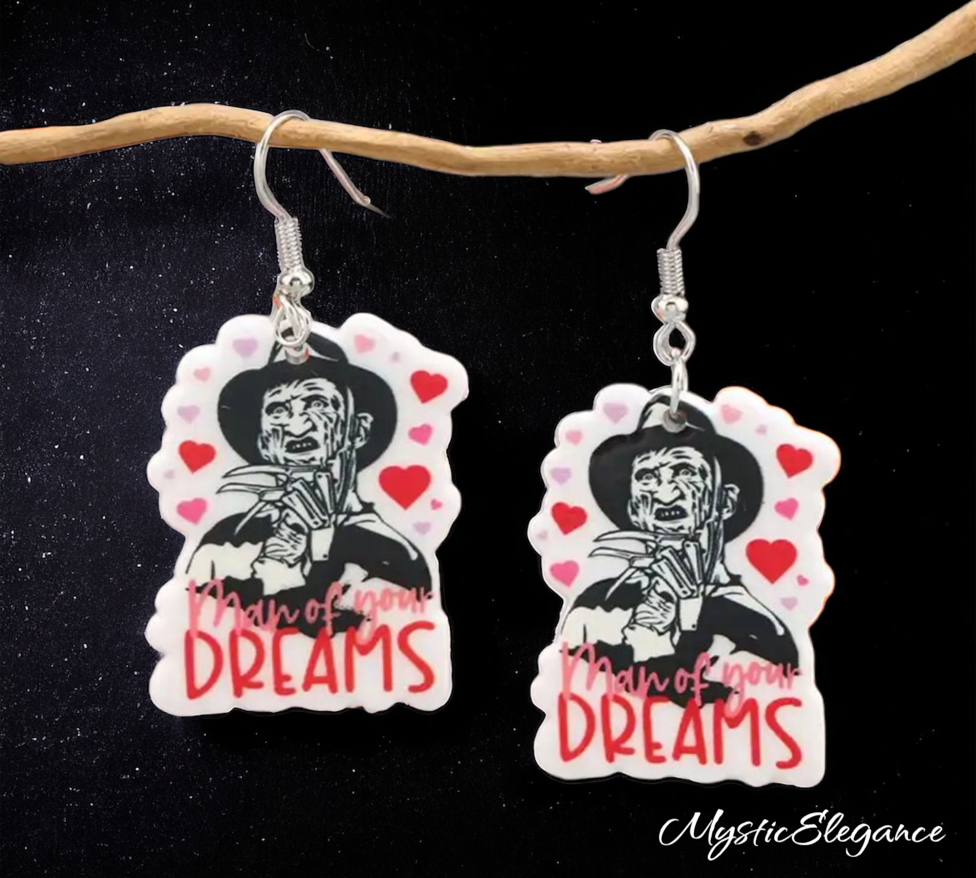 Valentines ‘Freddy’ Man Of Your Dreams Earrings