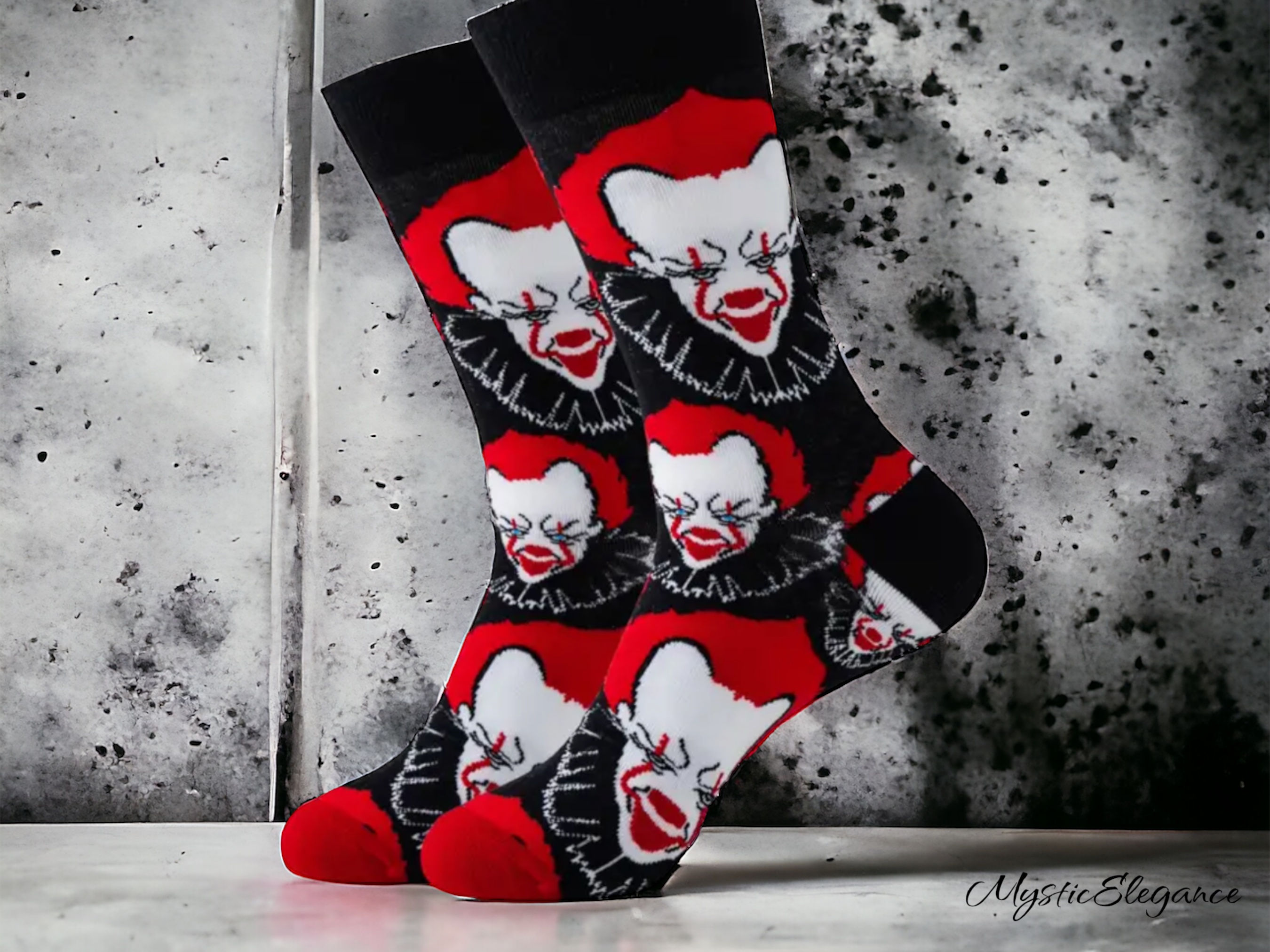 ‘Penny’ IT Clown Socks Pennywise Socks