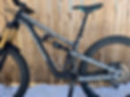 Thumbnail: Mountain bike with White Skull Protection Tape