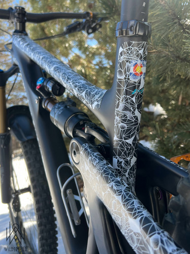 28 Stickers Protection Cadre Vélo - Skulls & Snakes V2, Allemagne